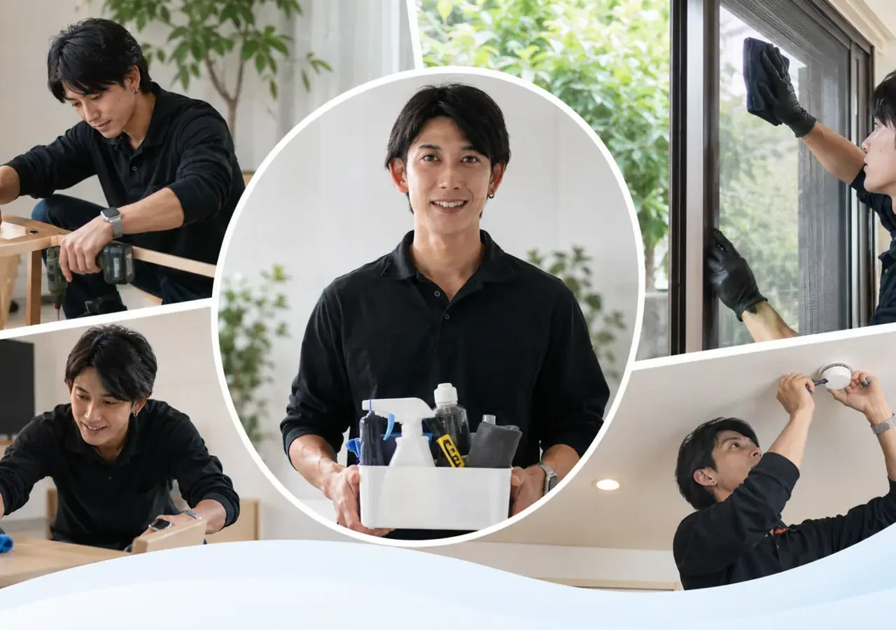 家具組み立てや網戸作業などClear Linkの住まいサービス
